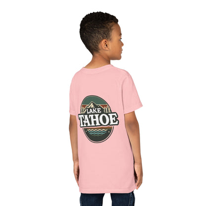 Vintage Lake Tahoe Unisex Youth Short Sleeve Tee