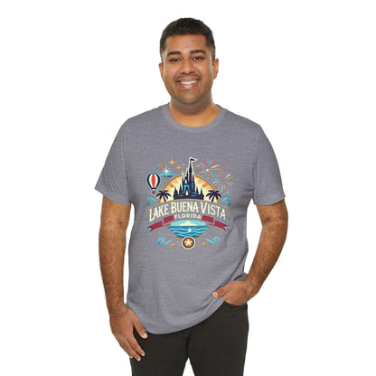 Adventurous Lake Buena Vista Unisex Jersey Short Sleeve Tee