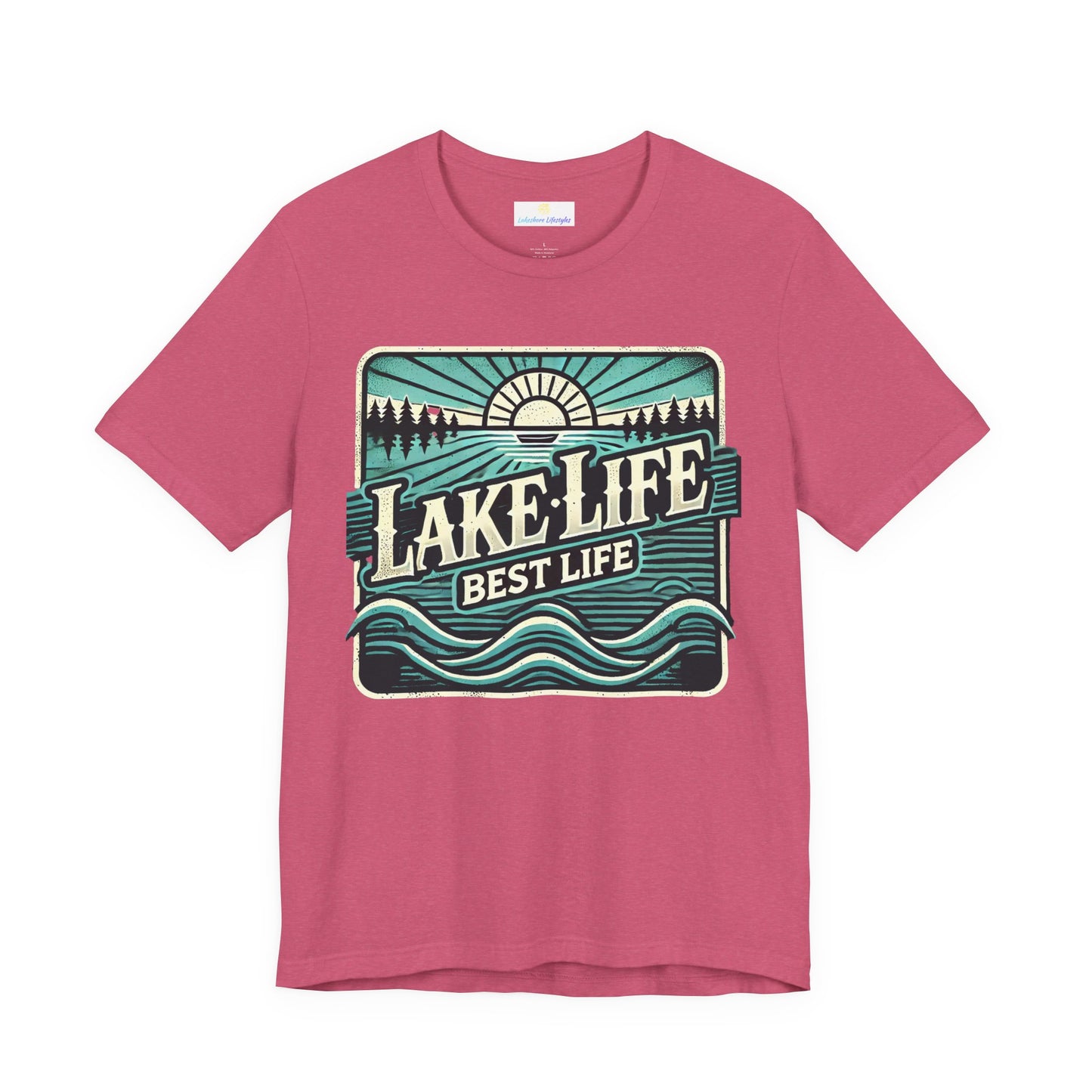 Lake Life Best Life Jersey Short Sleeve Tee