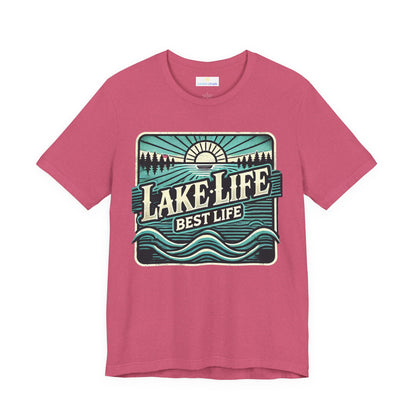 Lake Life Best Life Jersey Short Sleeve Tee