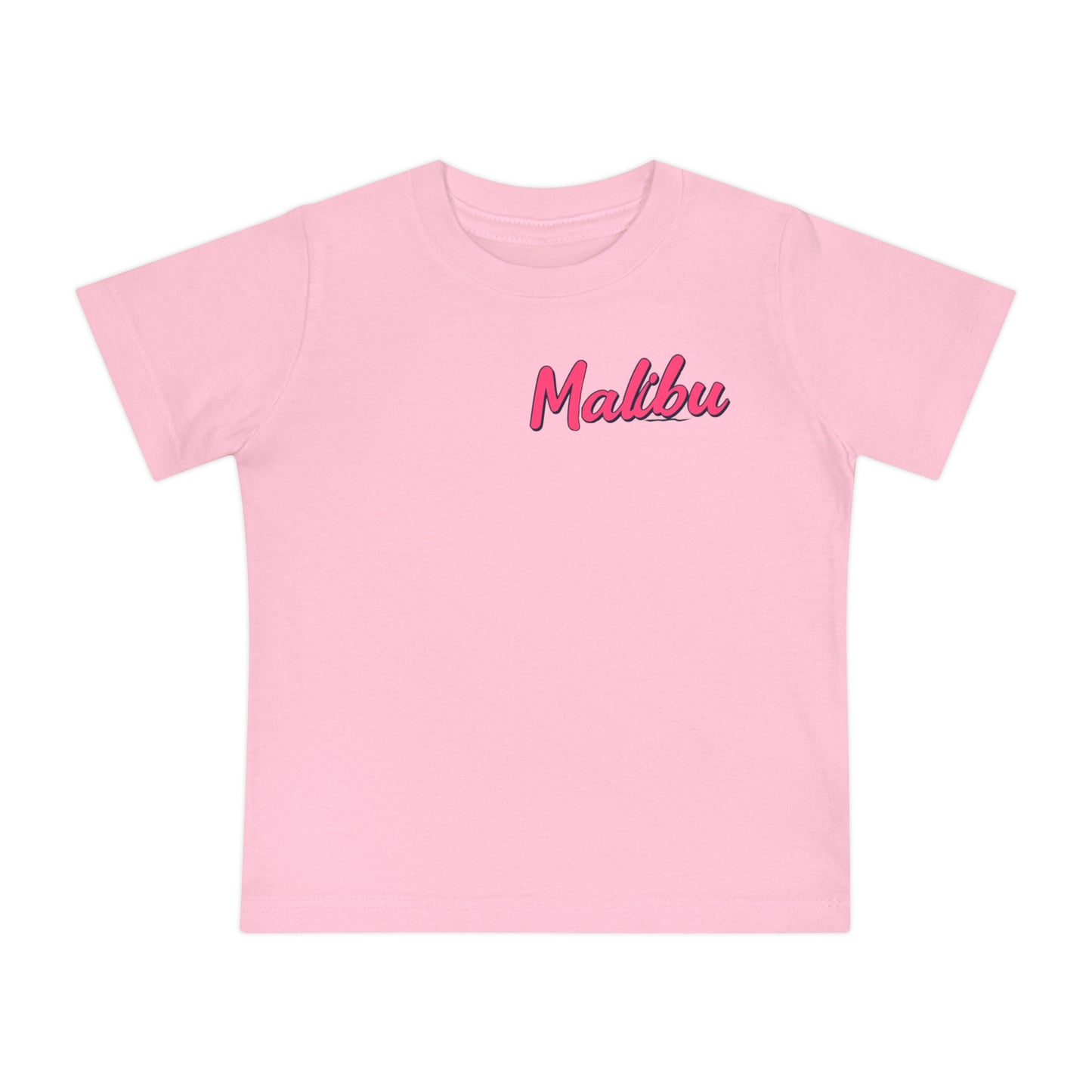 Retro Malibu Unisex Baby Short Sleeve T-Shirt
