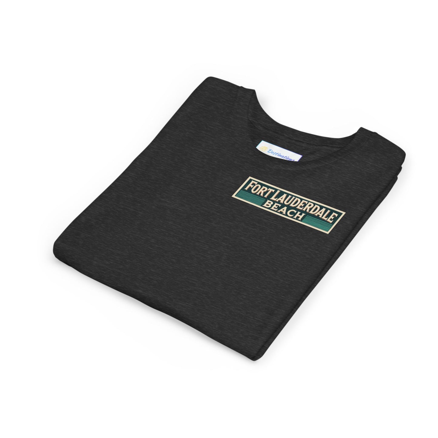 Vintage Fort Lauderdale Unisex Youth Short Sleeve Tee