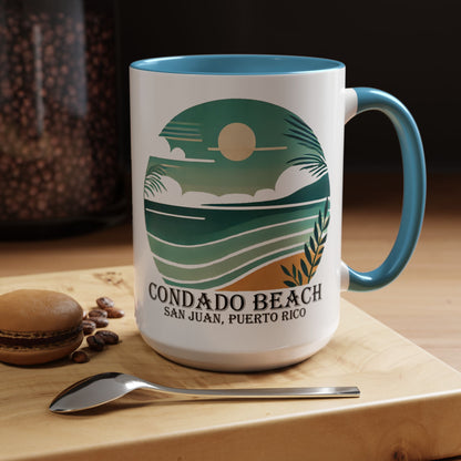 Coastal Vibes Condado Beach Accent Coffee Mug