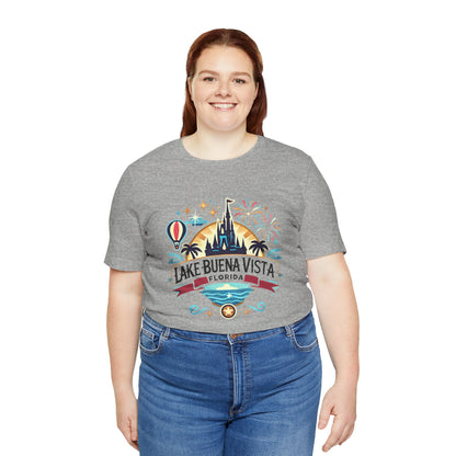 Adventurous Lake Buena Vista Unisex Jersey Short Sleeve Tee