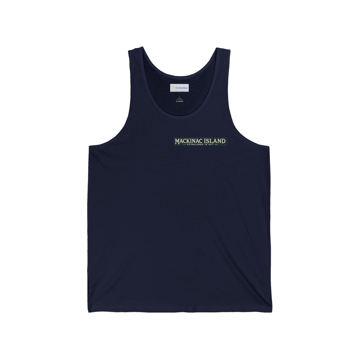 Vintage Mackinac Island Unisex Jersey Tank