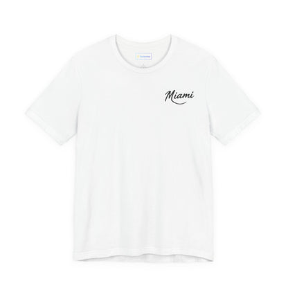 Retro Miami Unisex Jersey Short Sleeve Tee