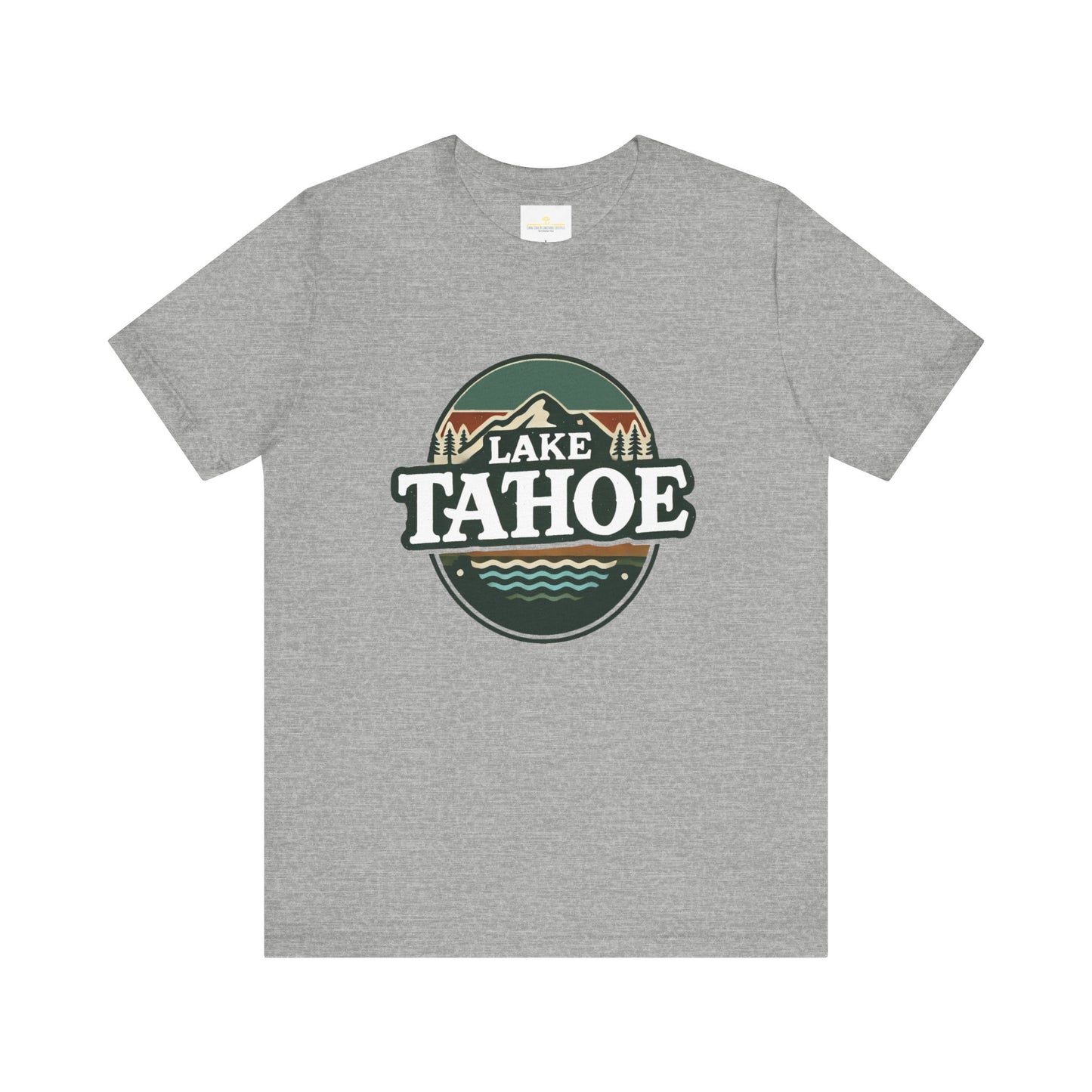 Vintage Lake Tahoe Unisex Jersey Short Sleeve Tee