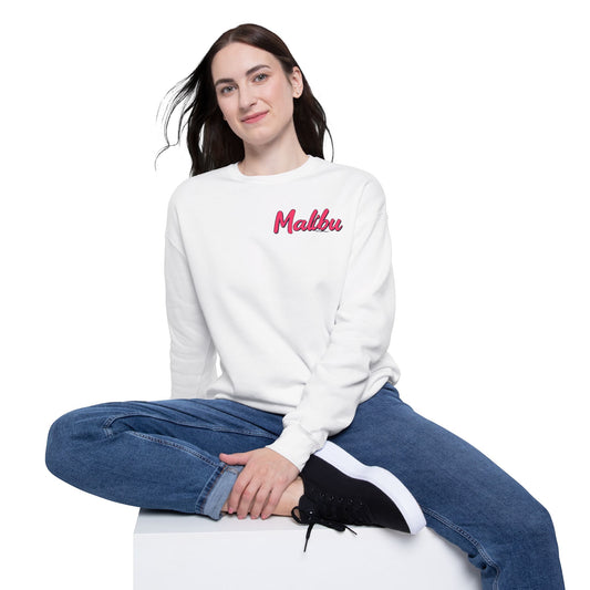 Retro Malibu Unisex Drop Shoulder Sweatshirt