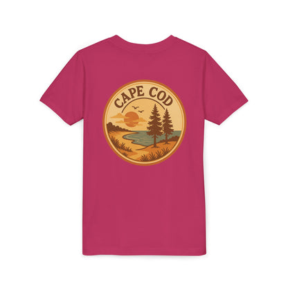 Rustic Cape Cod Unisex Youth Short Sleeve Tee