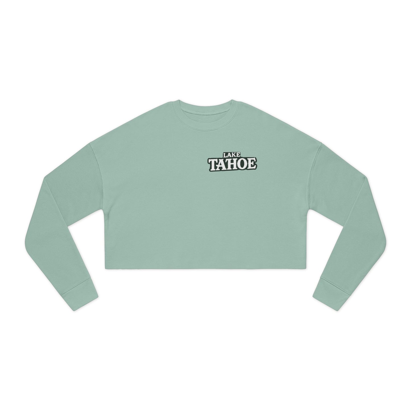 Vintage Lake Tahoe Women's Cropped Sweatshirt