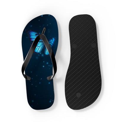 Mystical Butterfly Flip Flops