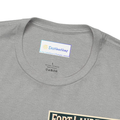 Vintage Fort Lauderdale Unisex Jersey Short Sleeve Tee