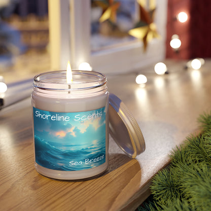 Sea Breeze Scented Candle (Soy Wax)