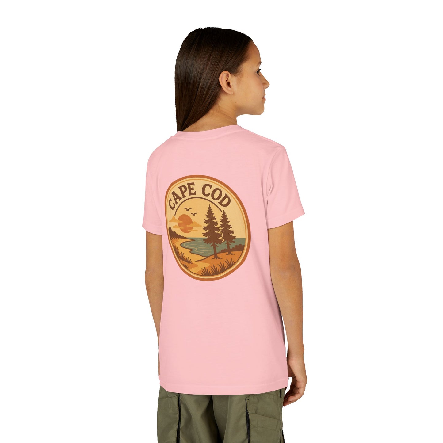 Rustic Cape Cod Unisex Youth Short Sleeve Tee