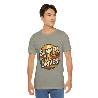 Summer Vibes & Lake Drives Short Sleeve Tee
