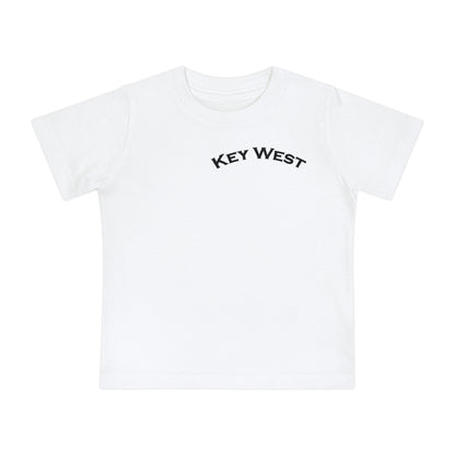 Vibrant Key West Unisex Baby Short Sleeve T-Shirt