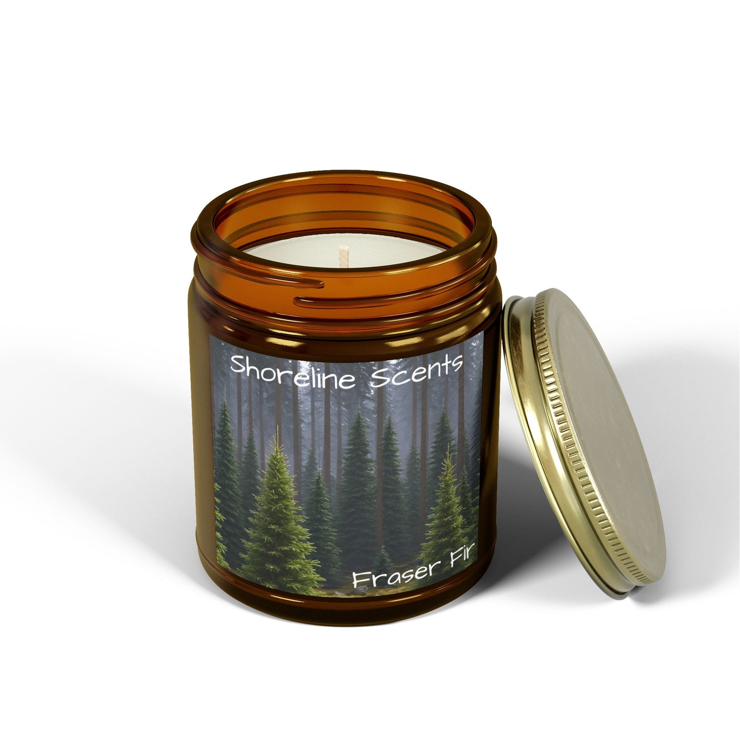 Fraser Fir Scented Candle (Apricot Wax)