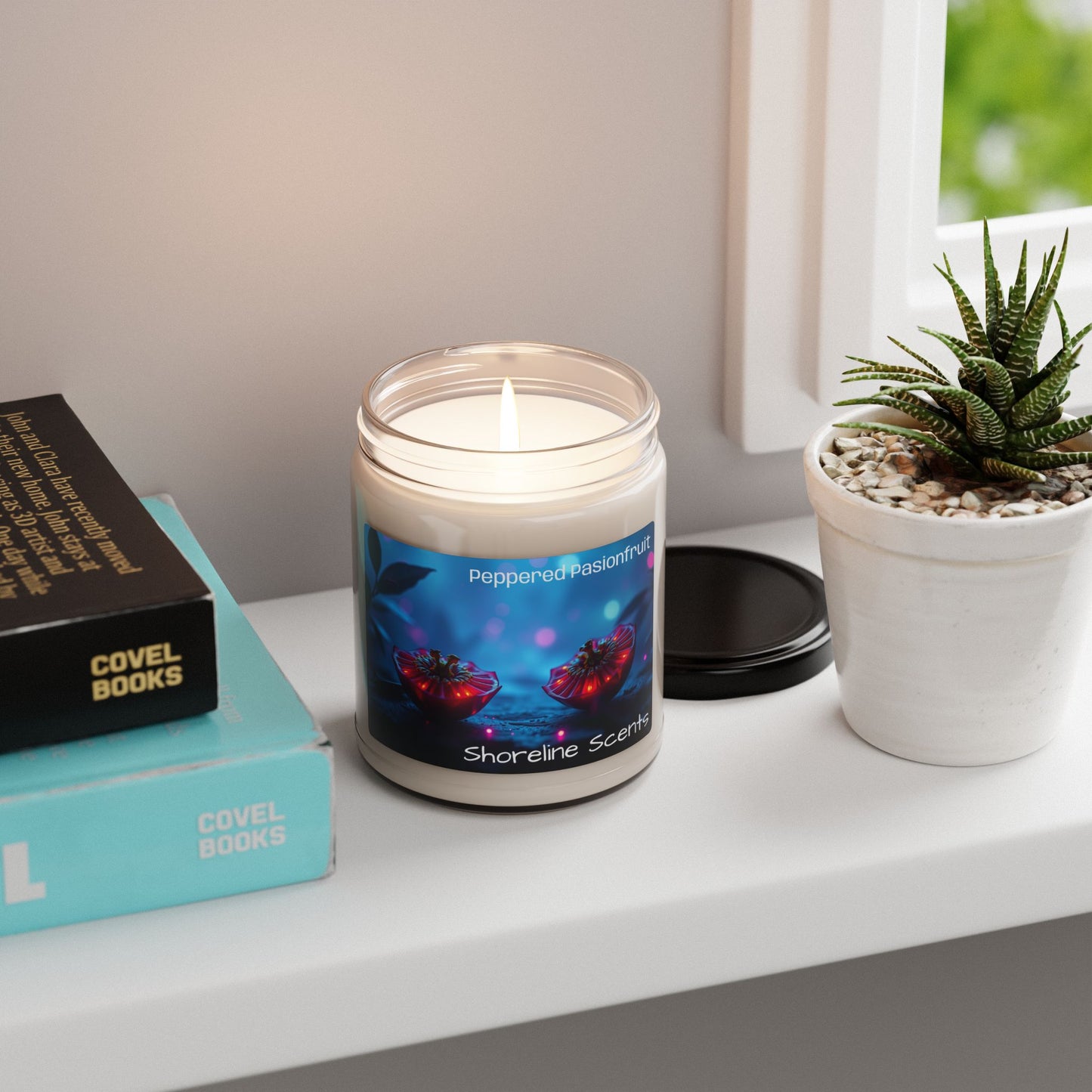 Peppered Passionfruit Scented Soy Candle