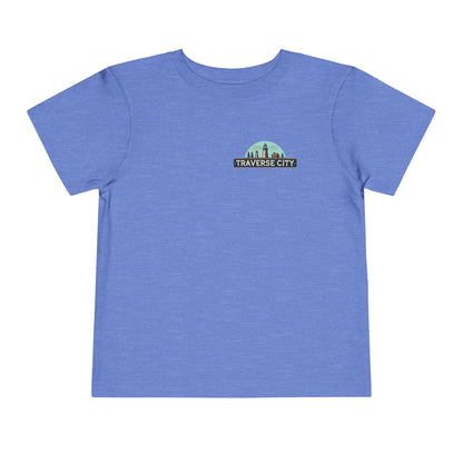 Vintage Traverse City Unisex Toddler Short Sleeve Tee
