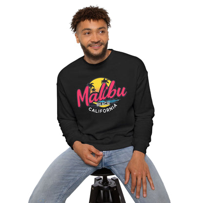 Retro Malibu Unisex Drop Shoulder Sweatshirt