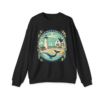 Vintage Martha's Vineyard Drop Shoulder Sweatshirt