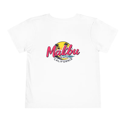 Retro Malibu Unisex Toddler Short Sleeve Tee
