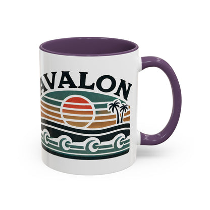 Retro Avalon Accent Coffee Mug