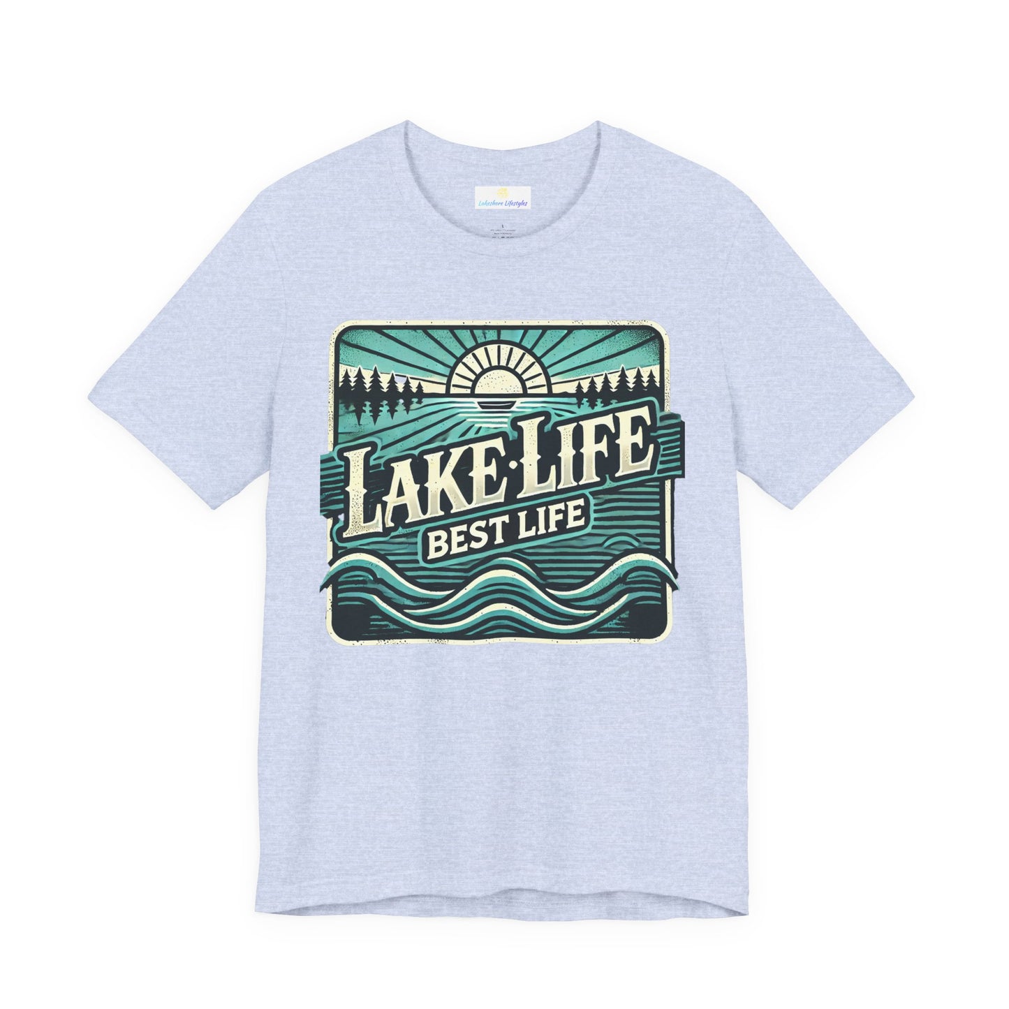 Lake Life Best Life Jersey Short Sleeve Tee