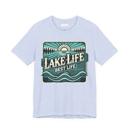 Lake Life Best Life Jersey Short Sleeve Tee