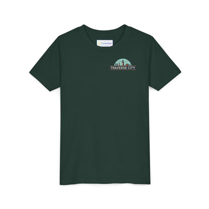 Vintage Traverse City Unisex Youth Short Sleeve Tee