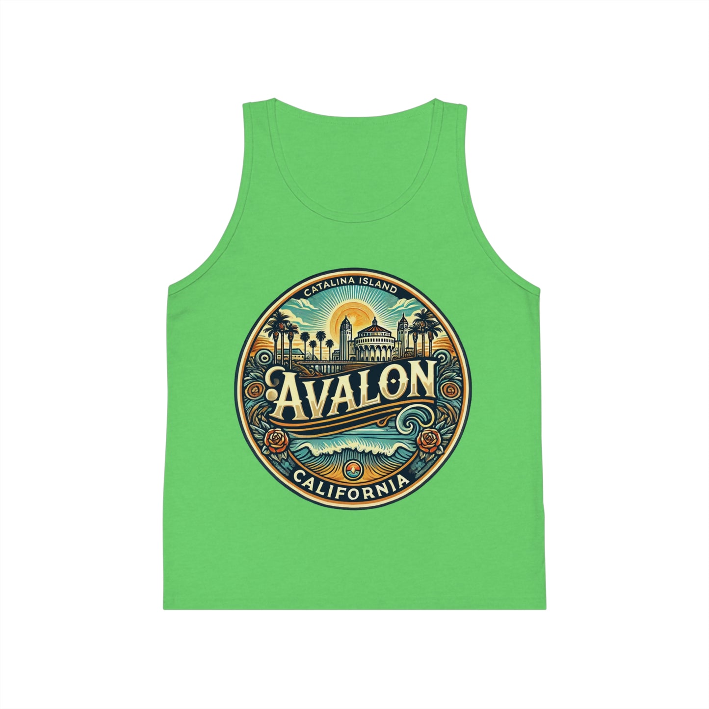 Elegant Avalon Unisex Kids Jersey Tank Top