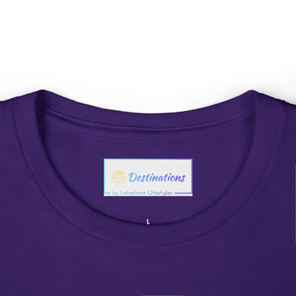 Vibrant Key West Women's Cotton Tee