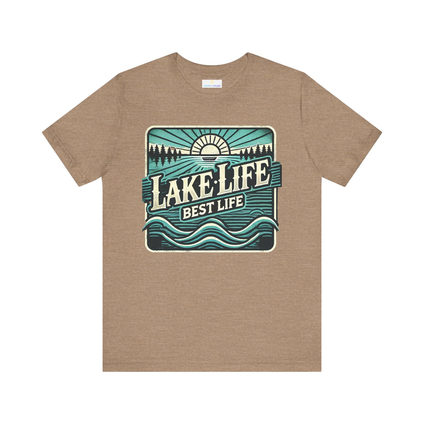 Lake Life Best Life Jersey Short Sleeve Tee