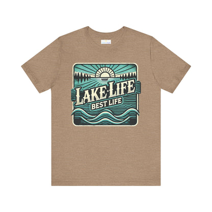 Lake Life Best Life Jersey Short Sleeve Tee