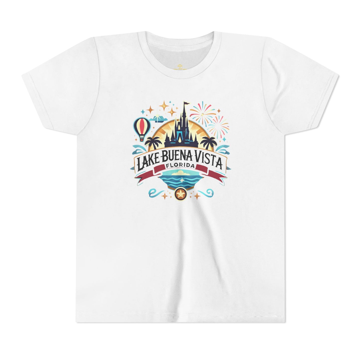 Adventurous Lake Buena Vista Unisex Youth Short Sleeve Tee