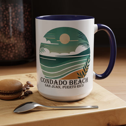 Coastal Vibes Condado Beach Accent Coffee Mug