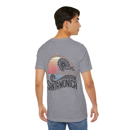Vibrant Santa Monica Unisex Jersey Short Sleeve Tee