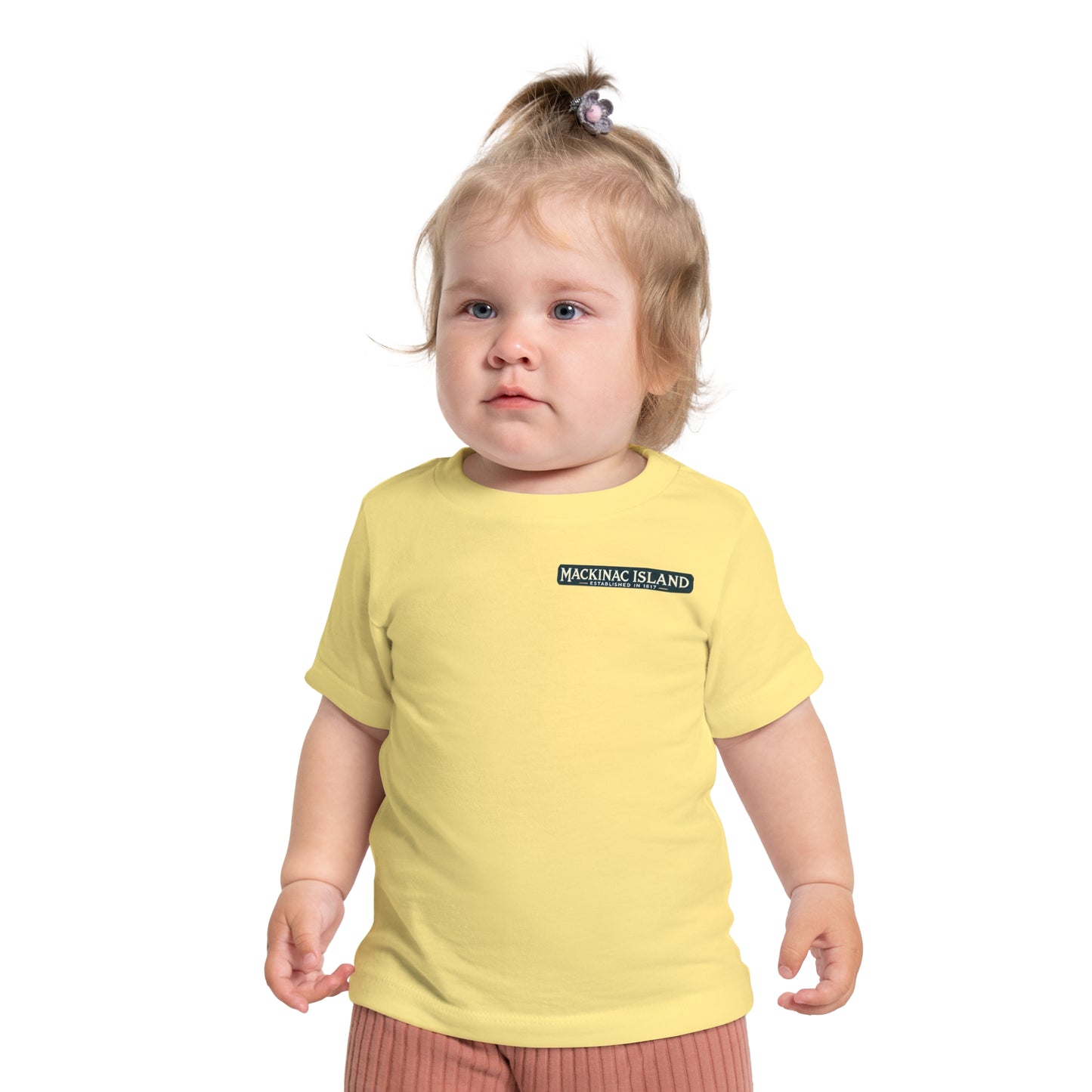 Vintage Mackinac Island Unisex Baby Short Sleeve T-Shirt