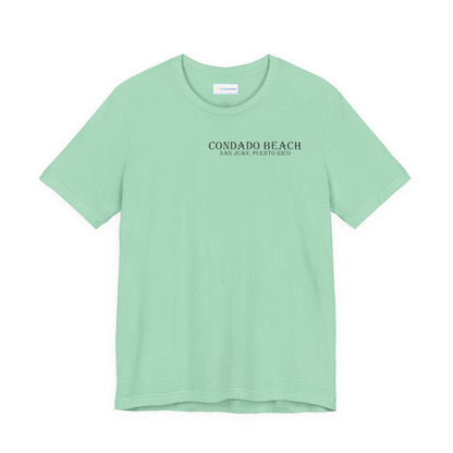 Coastal Vibes Condado Beach Unisex Jersey Short Sleeve Tee