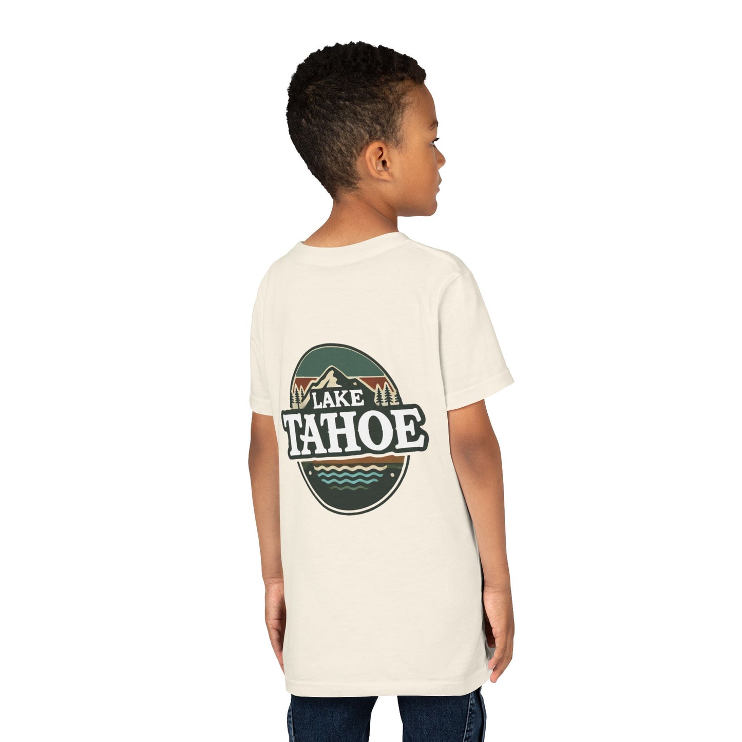 Vintage Lake Tahoe Unisex Youth Short Sleeve Tee