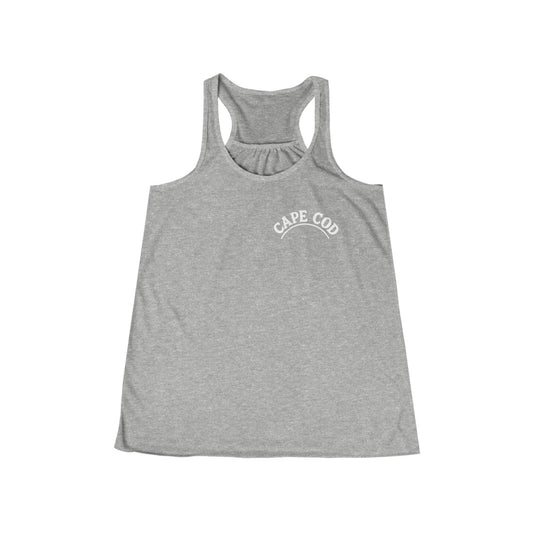 Rustic Cape Cod Women's Flowy Racerback Tank