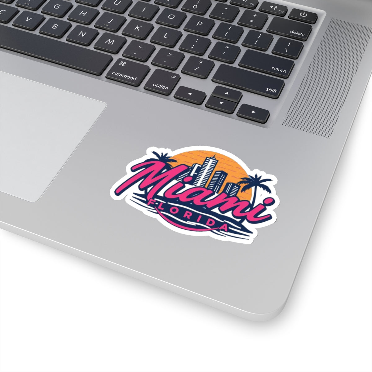 Retro Miami Kiss-Cut Sticker