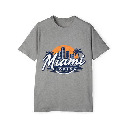 Retro Miami Men's Raglan T-Shirt