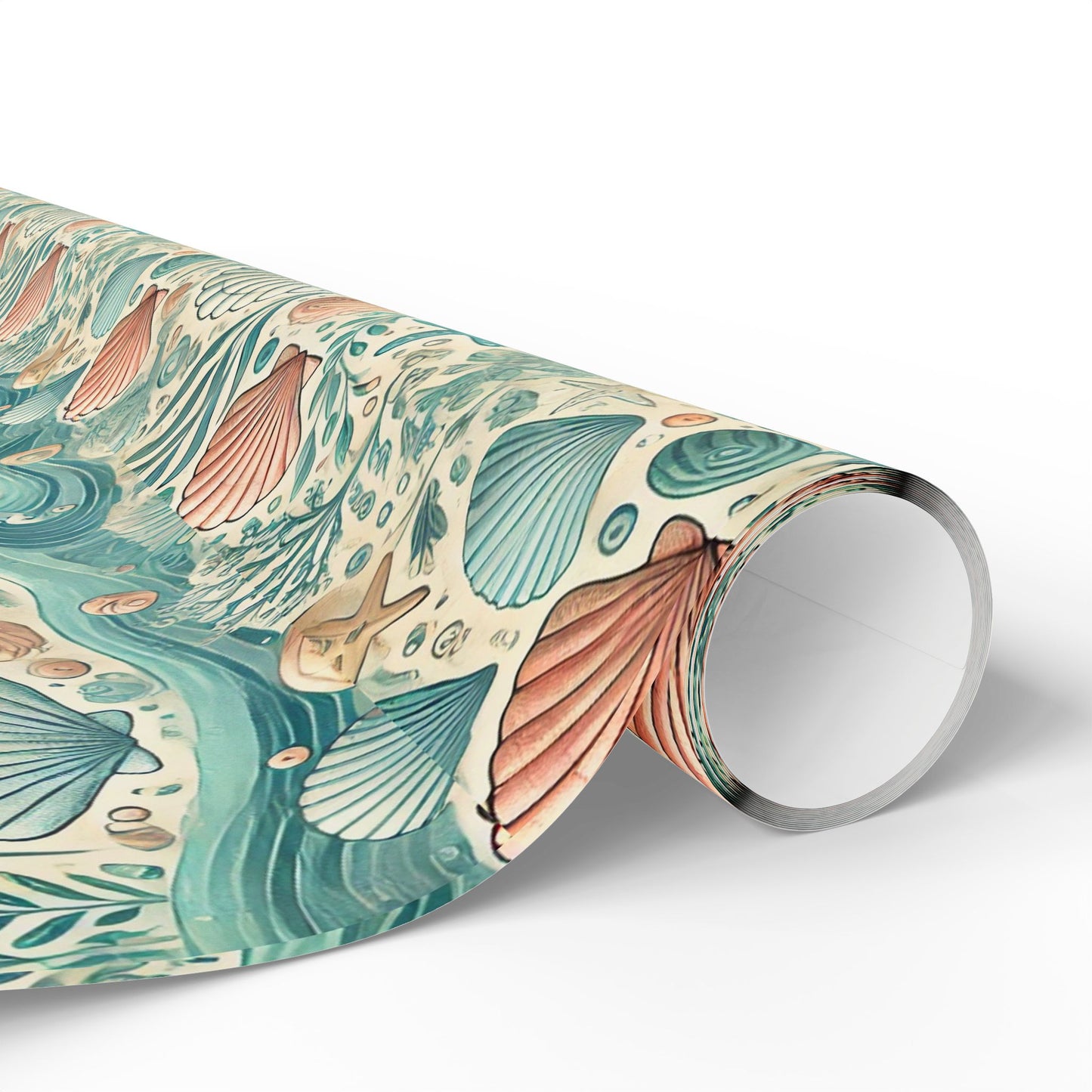 Ocean Seashells Wrapping Paper