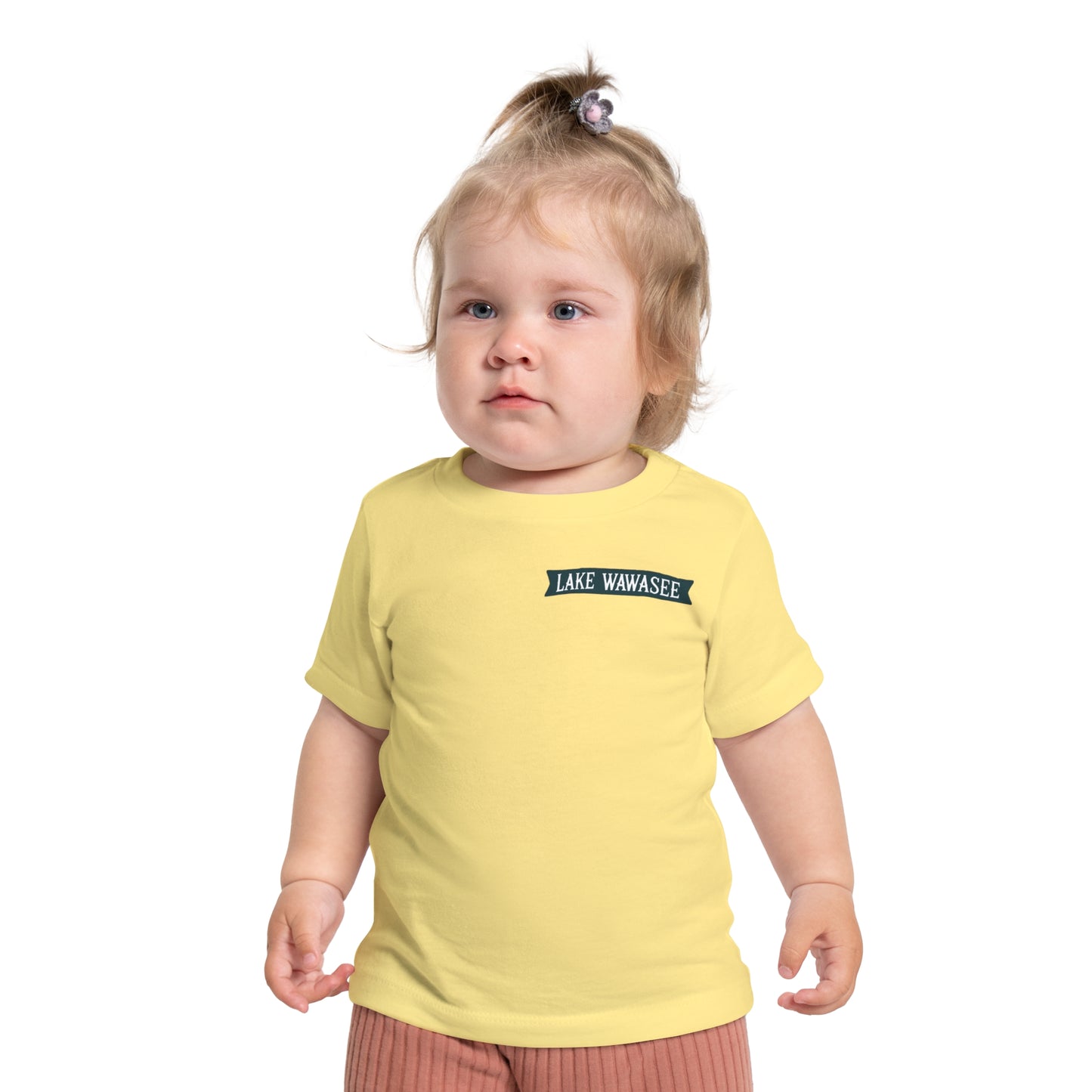 Vintage Lake Wawasee Unisex Baby Short Sleeve T-Shirt