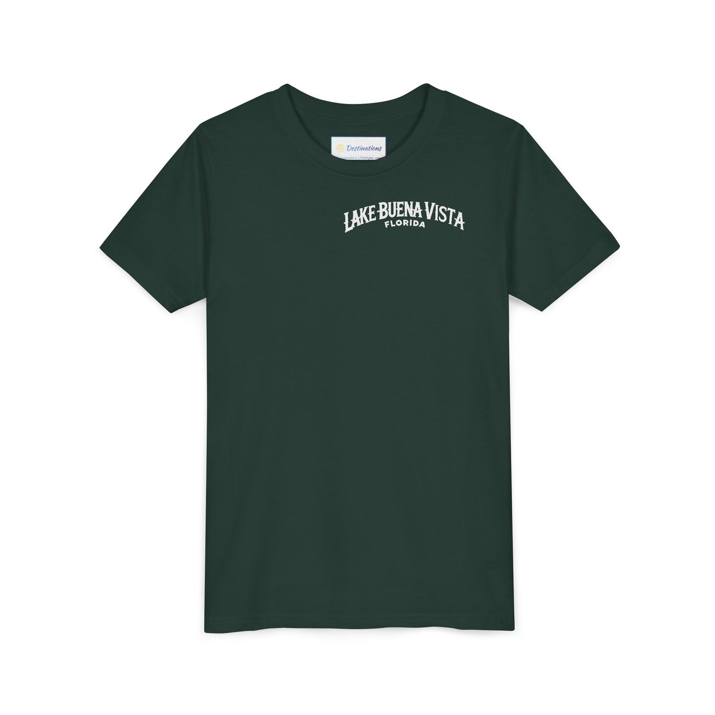 Adventurous Lake Buena Vista Unisex Youth Short Sleeve Tee