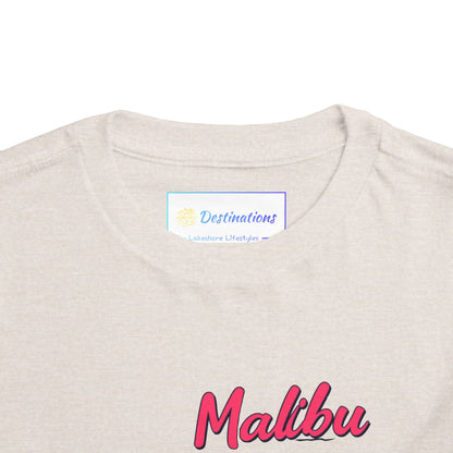 Retro Malibu Unisex Toddler Short Sleeve Tee