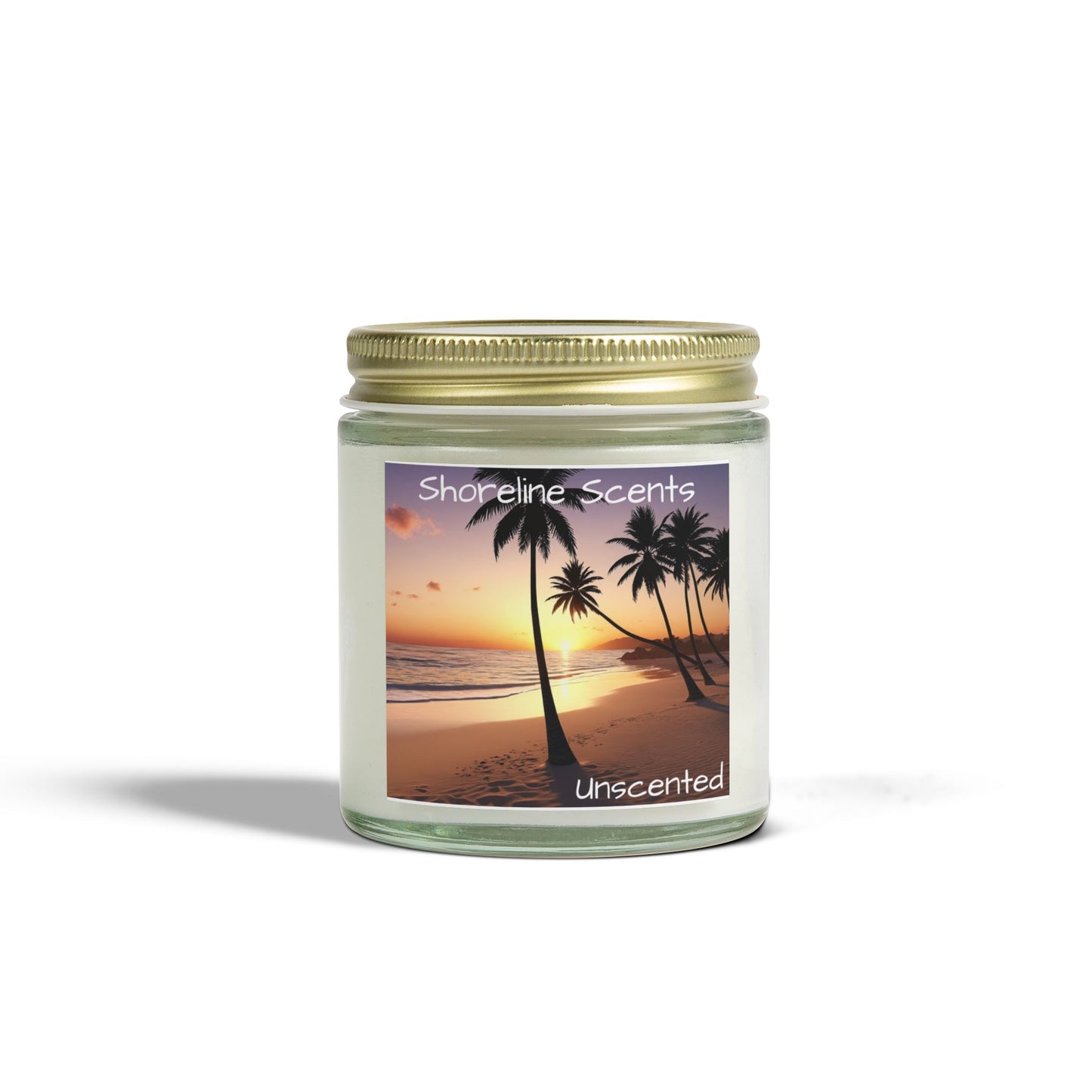 Unscented Candle (Apricot Wax)