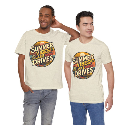 Summer Vibes & Lake Drives Short Sleeve Tee