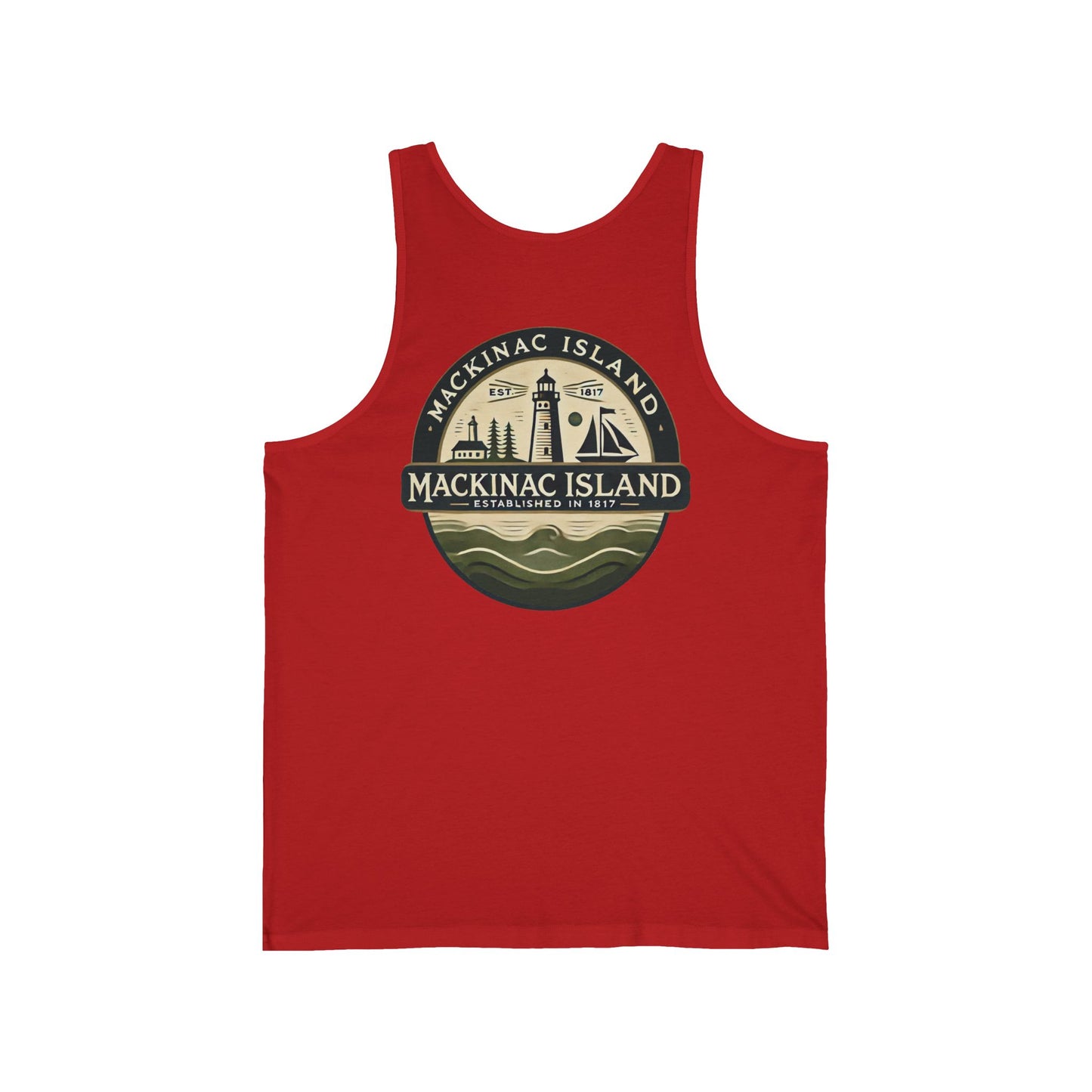 Vintage Mackinac Island Unisex Jersey Tank